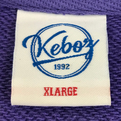 KEBOZ | ケボズ ハーフジップ スウェット パープル サイズ：XL【倉吉店】