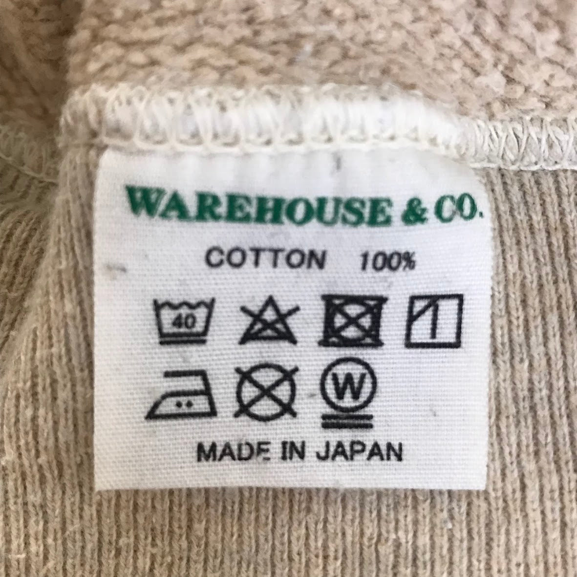 WARE HOUSE | ウェアハウス　ウエアハウス スウェット クリーム【倉吉店】