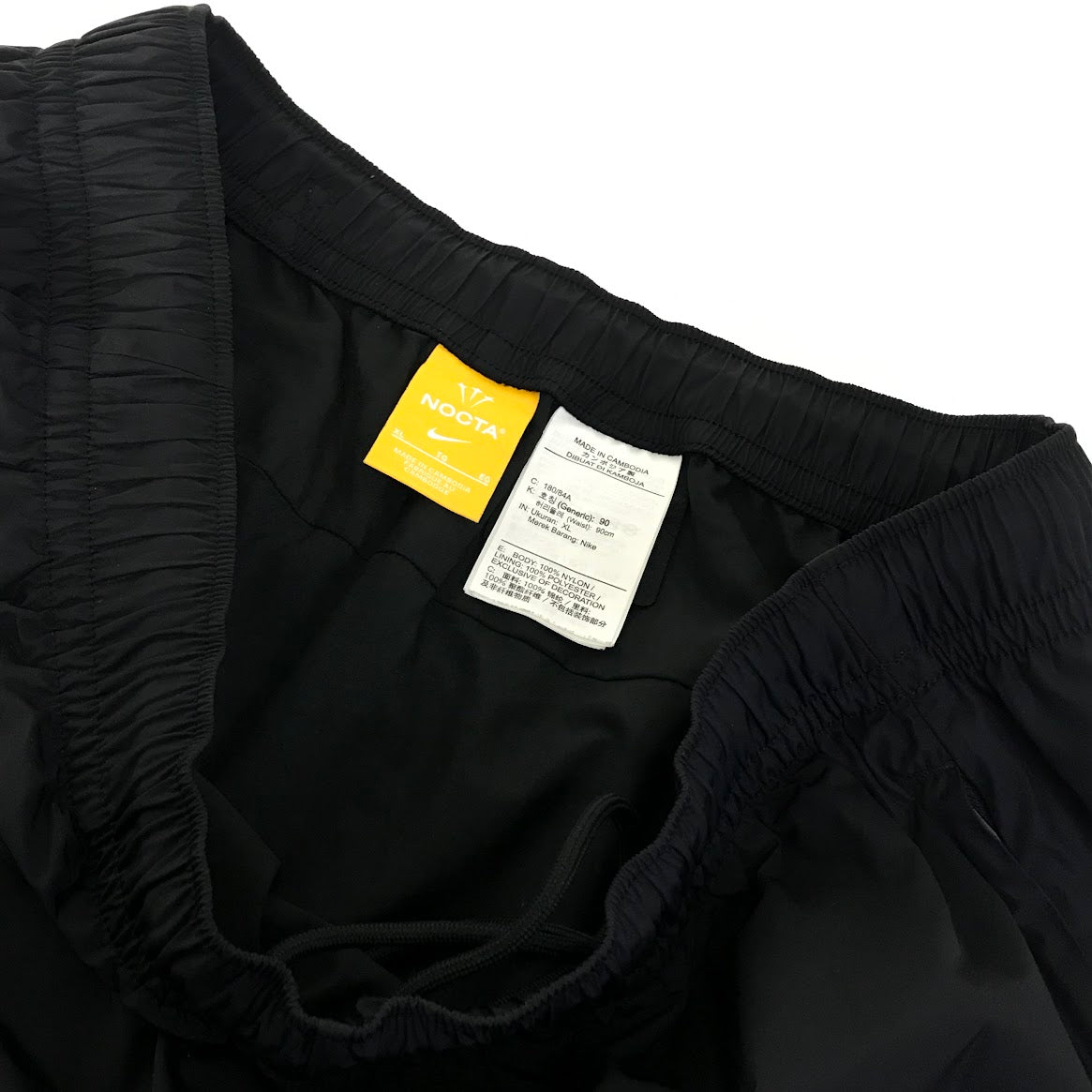NIKE | ナイキ × Drake Nocta(ドレイクノクタ) Nylon Track Pant ナイロンパンツ パンツ FN7669-010 ブラック サイズ：XL【倉吉店】
