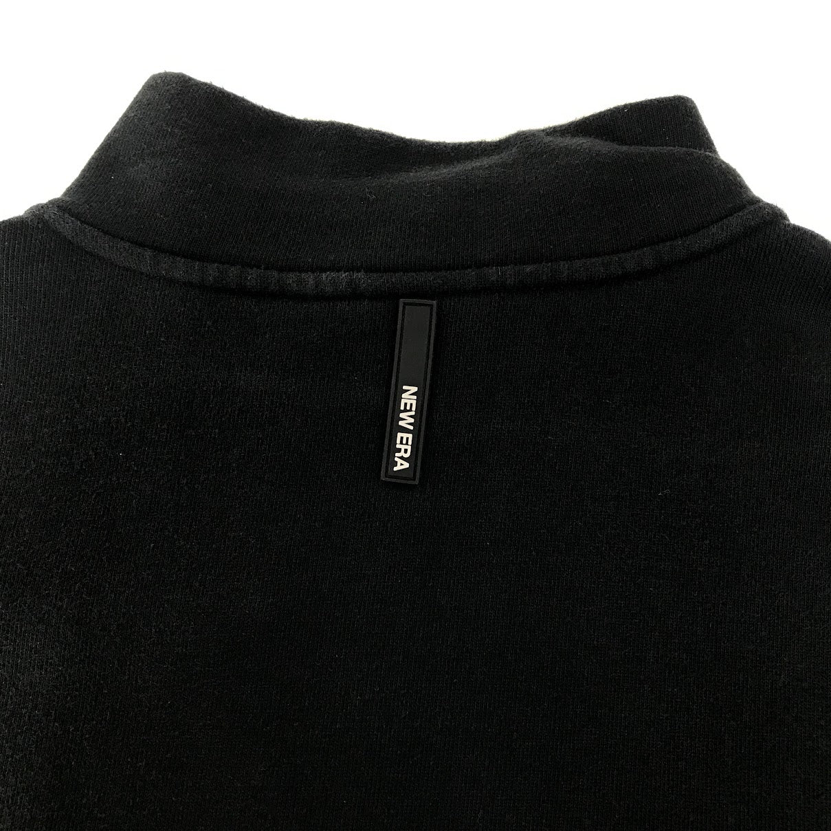 NEW ERA | ニューエラ BLACK LABEL　裏起毛 ハーフジップ スウェット スウェット ブラック サイズ：XL【倉吉店】