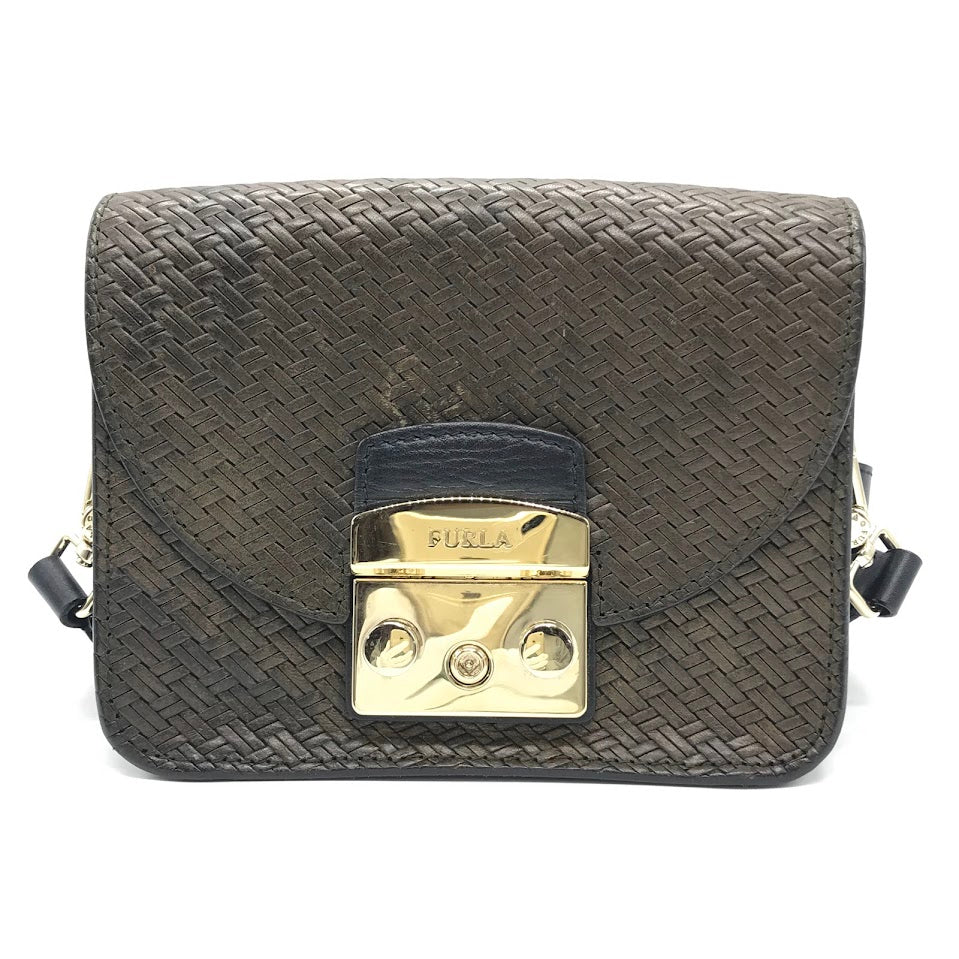 Furla | フルラ Metropolis GILDA CROSSBODY Bag メトロポリス ショルダーバッグ 246944 ブラウン【倉吉店】