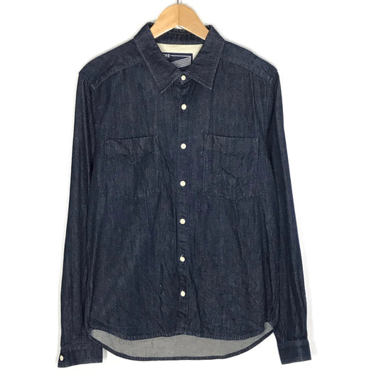 THE UNION | ザユニオン the fabric 長袖シャツ インディゴ サイズ：M【倉吉店】
