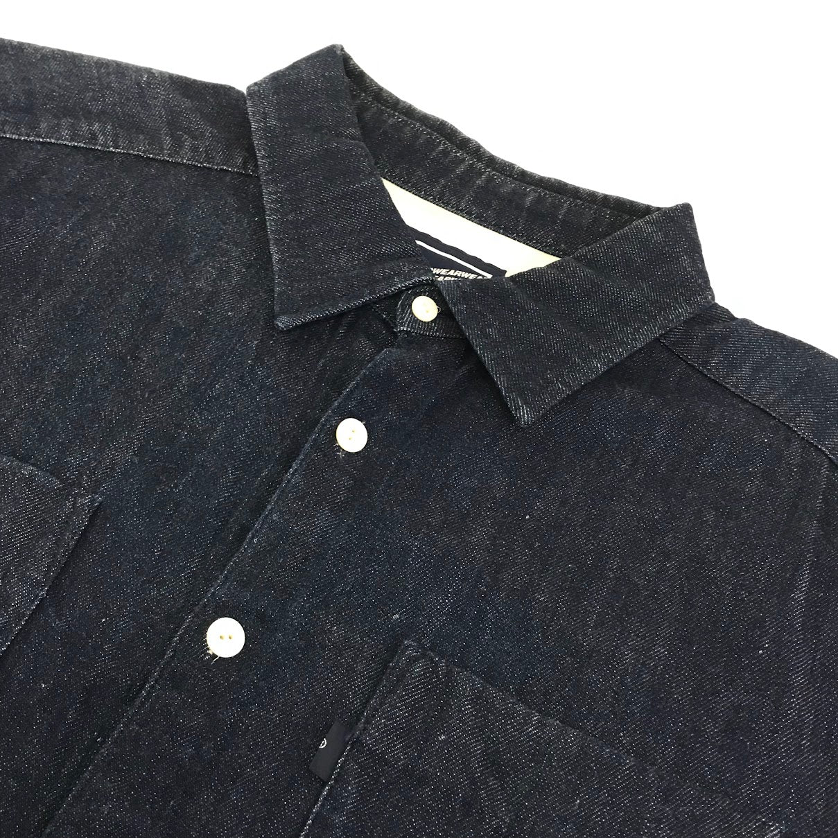THE UNION | ザユニオン the fabric 長袖シャツ インディゴ サイズ：M【倉吉店】