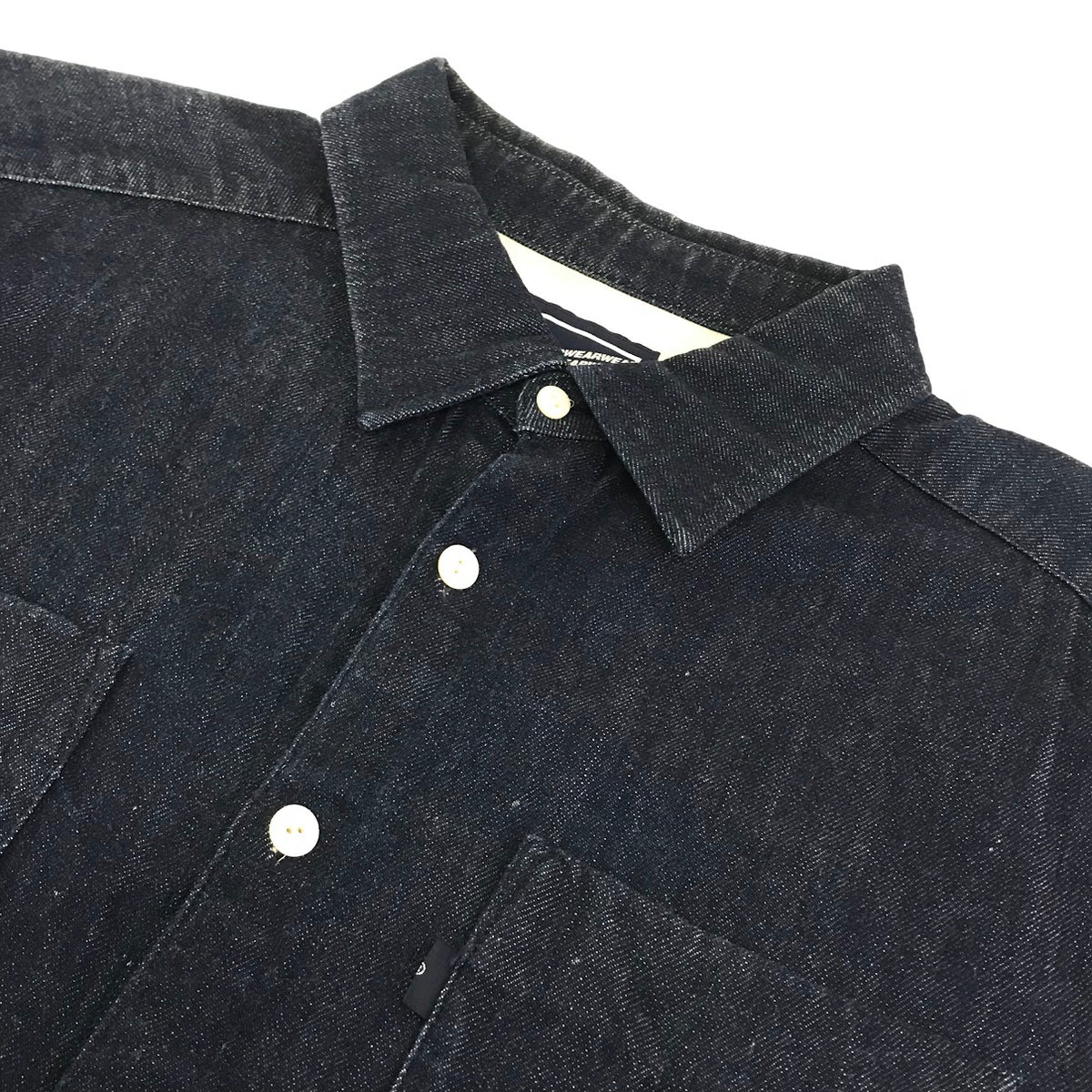 THE UNION | ザユニオン the fabric 長袖シャツ インディゴ サイズ：M【倉吉店】