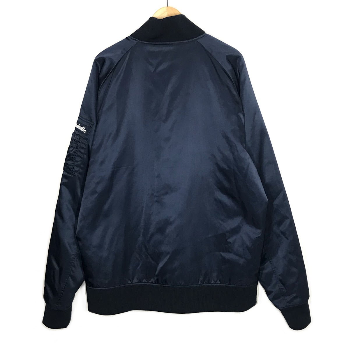 ballaholic｜ボーラホリック　リバーシブル ボンバージャケット 中綿ジャケット MA-1 ミリタリージャケット ネイビー サイズ：XXL【倉吉店】