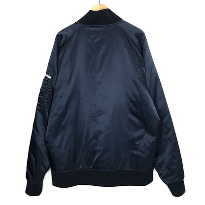 ballaholic｜ボーラホリック　リバーシブル ボンバージャケット 中綿ジャケット MA-1 ミリタリージャケット ネイビー サイズ：XXL【倉吉店】