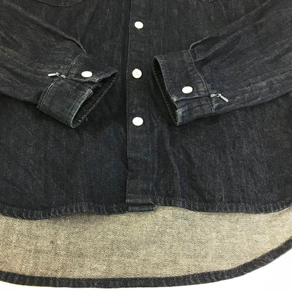 THE UNION | ザユニオン the fabric 長袖シャツ インディゴ サイズ：M【倉吉店】