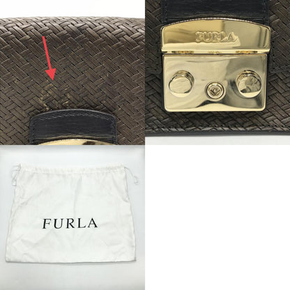 Furla | フルラ Metropolis GILDA CROSSBODY Bag メトロポリス ショルダーバッグ 246944 ブラウン【倉吉店】