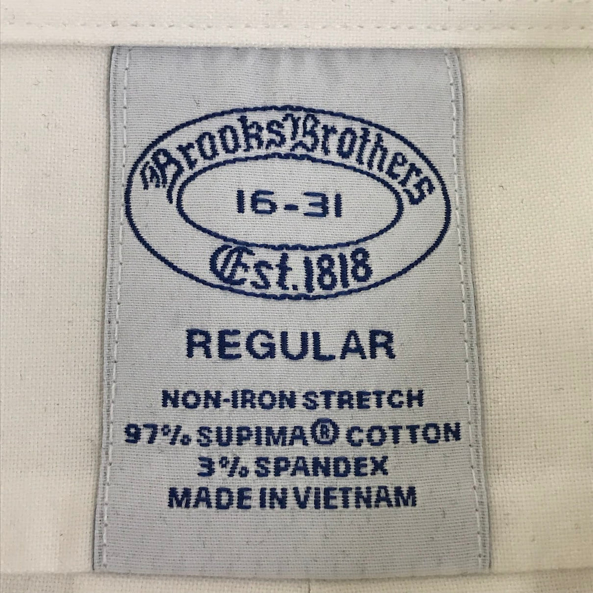 Brooks Brothers | ブルックスブラザーズ ｻｲｽﾞ:16-31 長袖シャツ ホワイト【倉吉店】