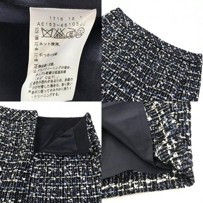 UNTITLED｜アンタイトル　ツイードセットアップ セットアップ AE153-46105JJ ネイビー系 サイズ：1【倉吉店】