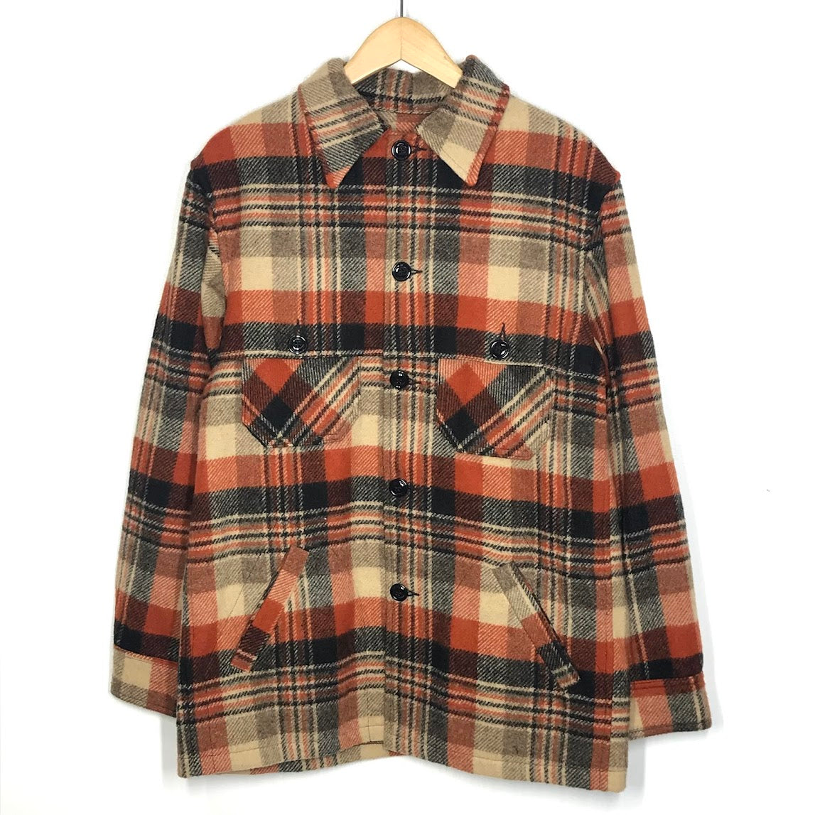 BEMIDJI | ベミジ チェック柄 ウールジャケット その他アウター サイズ：38【倉吉店】