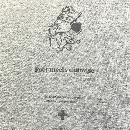 POET MEETS DUBWISE(ポエット・ミーツ・ダブワイズ) × ジェリーマルケス 長袖Ｔシャツ グレー サイズ：L【倉吉店】【代金引換不可・日時指定不可】【ポスト投函】