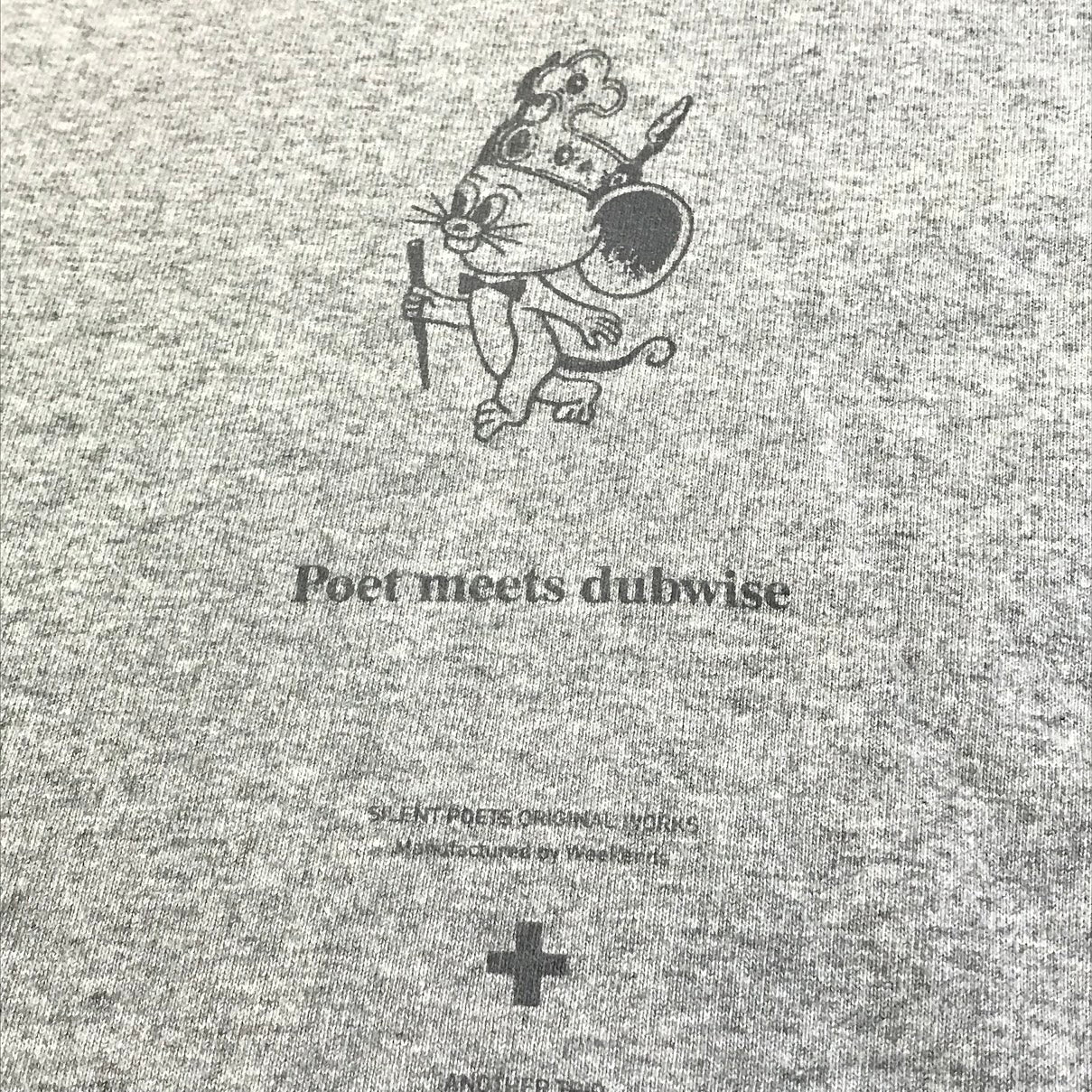POET MEETS DUBWISE(ポエット・ミーツ・ダブワイズ) × ジェリーマルケス 長袖Ｔシャツ グレー サイズ：L【倉吉店】【代金引換不可・日時指定不可】【ポスト投函】