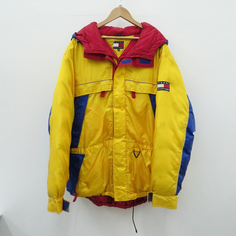 TOMMY HILFIGER | トミーヒルフィガー ダウンジャケット イエロー サイズ：XL【瀬戸大橋店】