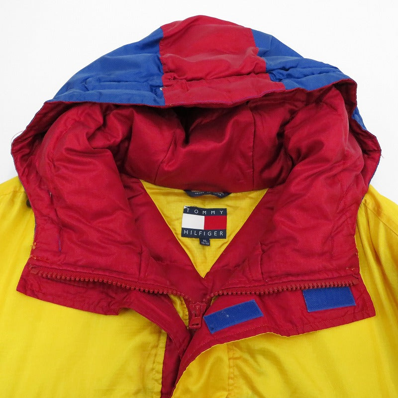 TOMMY HILFIGER | トミーヒルフィガー ダウンジャケット イエロー サイズ：XL【瀬戸大橋店】