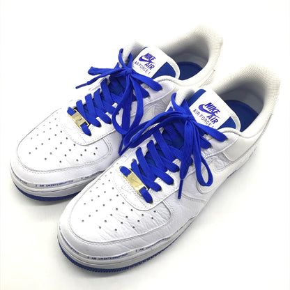 NIKE | ナイキ ×Uninterrupted (アンインターラプティド) 19AW AIR FORCE 1 'White/Lapis Blue' スニーカー CQ0494-100 ホワイト 28cm【倉吉店】