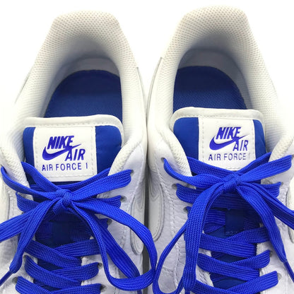 NIKE | ナイキ ×Uninterrupted (アンインターラプティド) 19AW AIR FORCE 1 'White/Lapis Blue' スニーカー CQ0494-100 ホワイト 28cm【倉吉店】