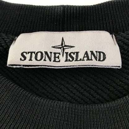 STONE ISLAND | ストーンアイランド FELPA プルオーバー クルーネックスウェット スウェット 811561241 ブラック サイズ：L【倉吉店】