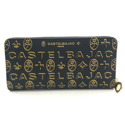 CASTEL BAJAC | カステルバジャック シテ ラウンドファスナー長財布 長財布 089653 ブラック【倉吉店】