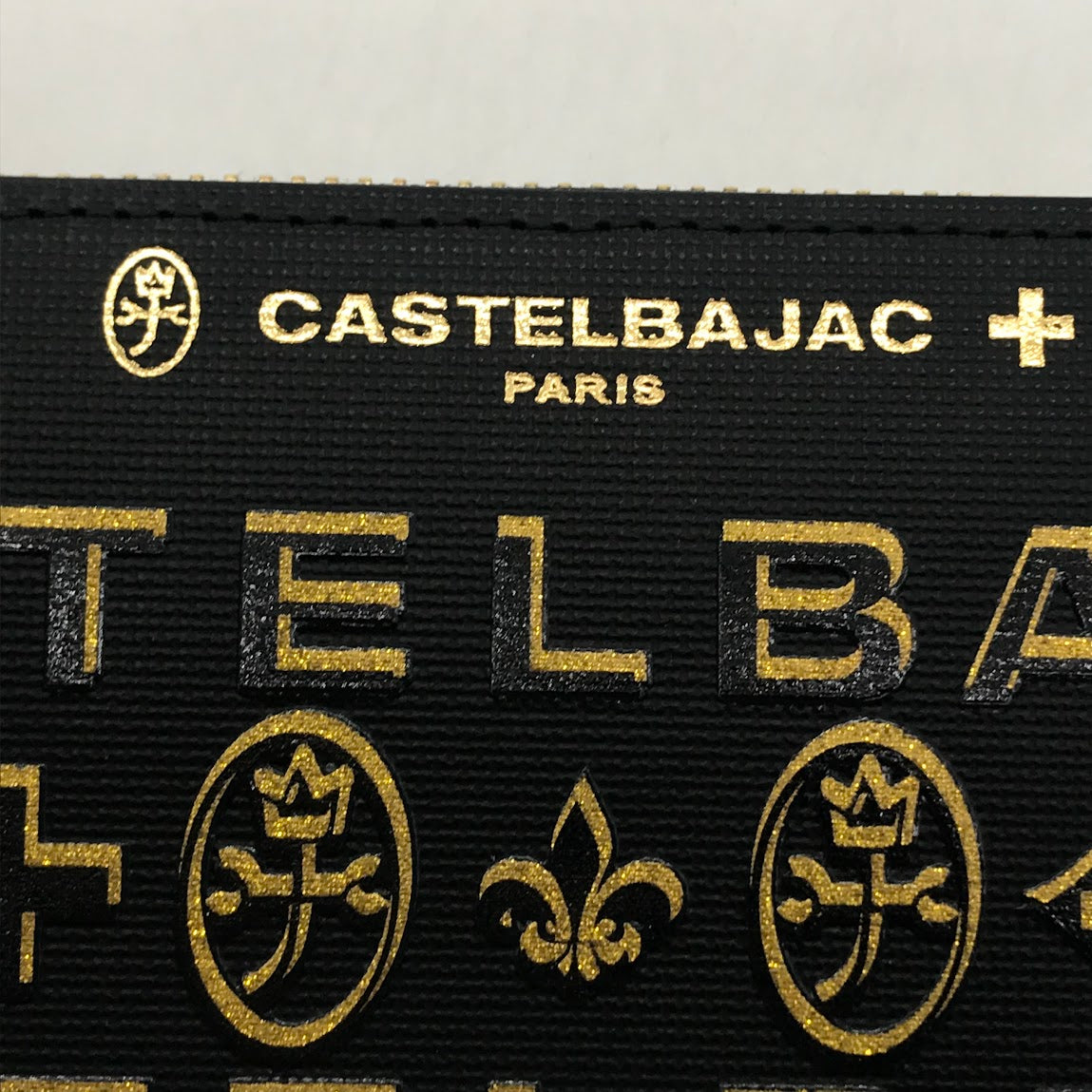 CASTEL BAJAC | カステルバジャック シテ ラウンドファスナー長財布 長財布 089653 ブラック【倉吉店】