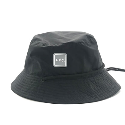 A.P.C | アーペーセー ロゴパッチバケットハット サイズ:60 ハット PSAHT-M24118 ブラック【倉吉店】