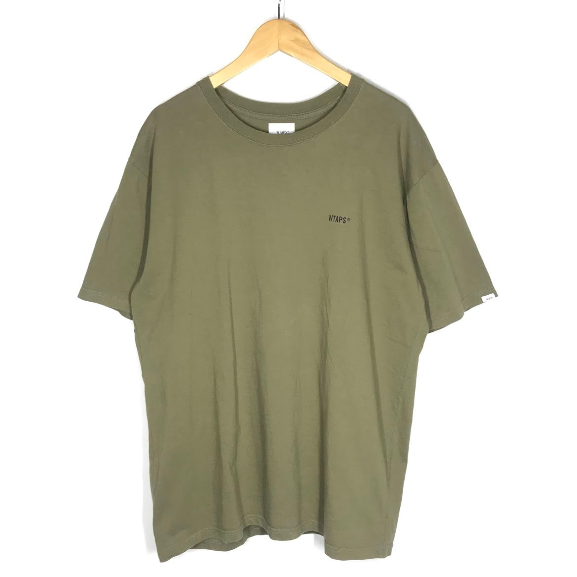 W)TAPS | ダブルタップス STENCIL / SCREEN SS TEE 半袖Ｔシャツ 211PCDT-ST06S カーキ サイズ：5【倉吉店】