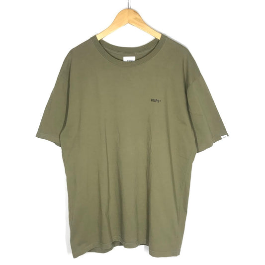 W)TAPS | ダブルタップス STENCIL / SCREEN SS TEE 半袖Ｔシャツ 211PCDT-ST06S カーキ サイズ：5【倉吉店】
