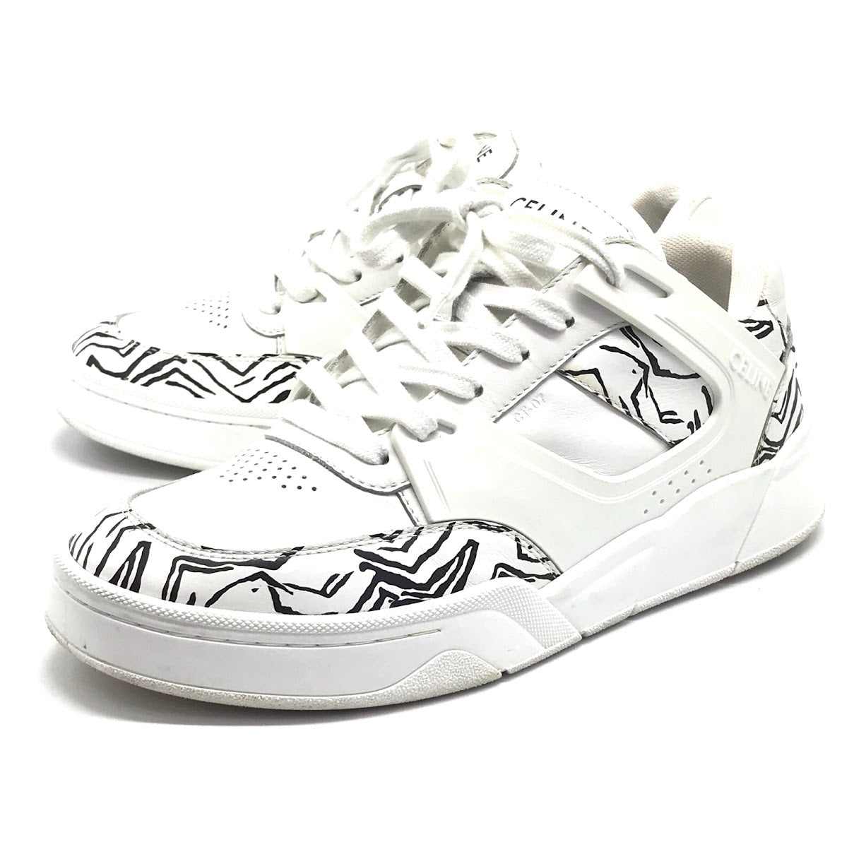 CELINE | セリーヌ CT-07 TRAINER LOW LACE UP スニーカー RM0213 ホワイト サイズ：39【倉吉店】