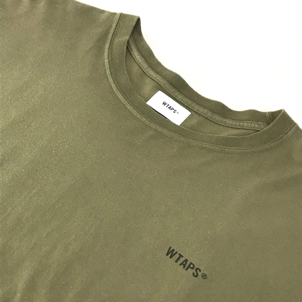 W)TAPS | ダブルタップス STENCIL / SCREEN SS TEE 半袖Ｔシャツ 211PCDT-ST06S カーキ サイズ：5【倉吉店】
