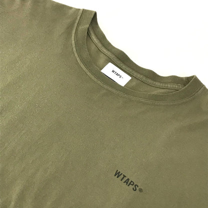 W)TAPS | ダブルタップス STENCIL / SCREEN SS TEE 半袖Ｔシャツ 211PCDT-ST06S カーキ サイズ：5【倉吉店】