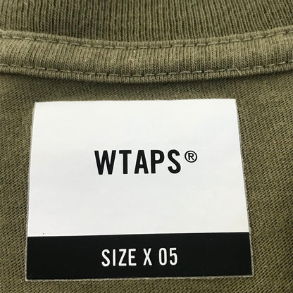 W)TAPS | ダブルタップス STENCIL / SCREEN SS TEE 半袖Ｔシャツ 211PCDT-ST06S カーキ サイズ：5【倉吉店】