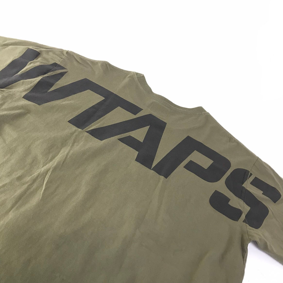 W)TAPS | ダブルタップス STENCIL / SCREEN SS TEE 半袖Ｔシャツ 211PCDT-ST06S カーキ サイズ：5【倉吉店】