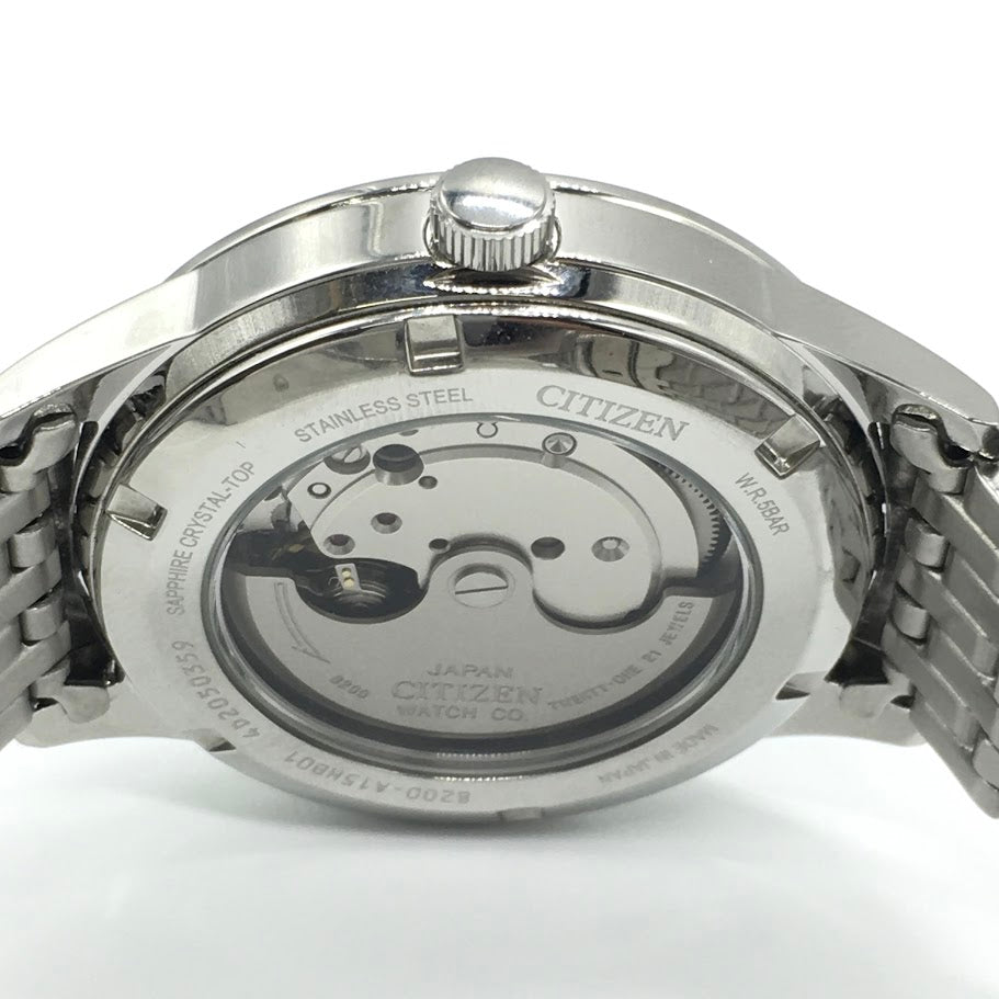 CITIZEN | シチズン CITIZEN COLLECTION/メカニカル アナログ自動巻き 腕時計 NY4050-62E シルバー【倉吉店】