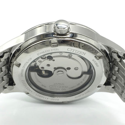 CITIZEN | シチズン CITIZEN COLLECTION/メカニカル アナログ自動巻き 腕時計 NY4050-62E シルバー【倉吉店】