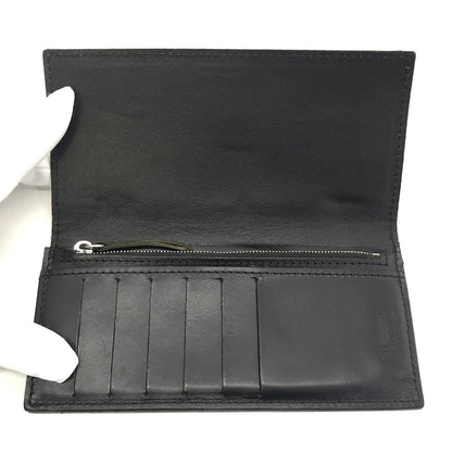 DIESEL | ディーゼル レザー×デニム 二つ折り長財布 長財布 X03807-PS978/H3820 ブラック【倉吉店】