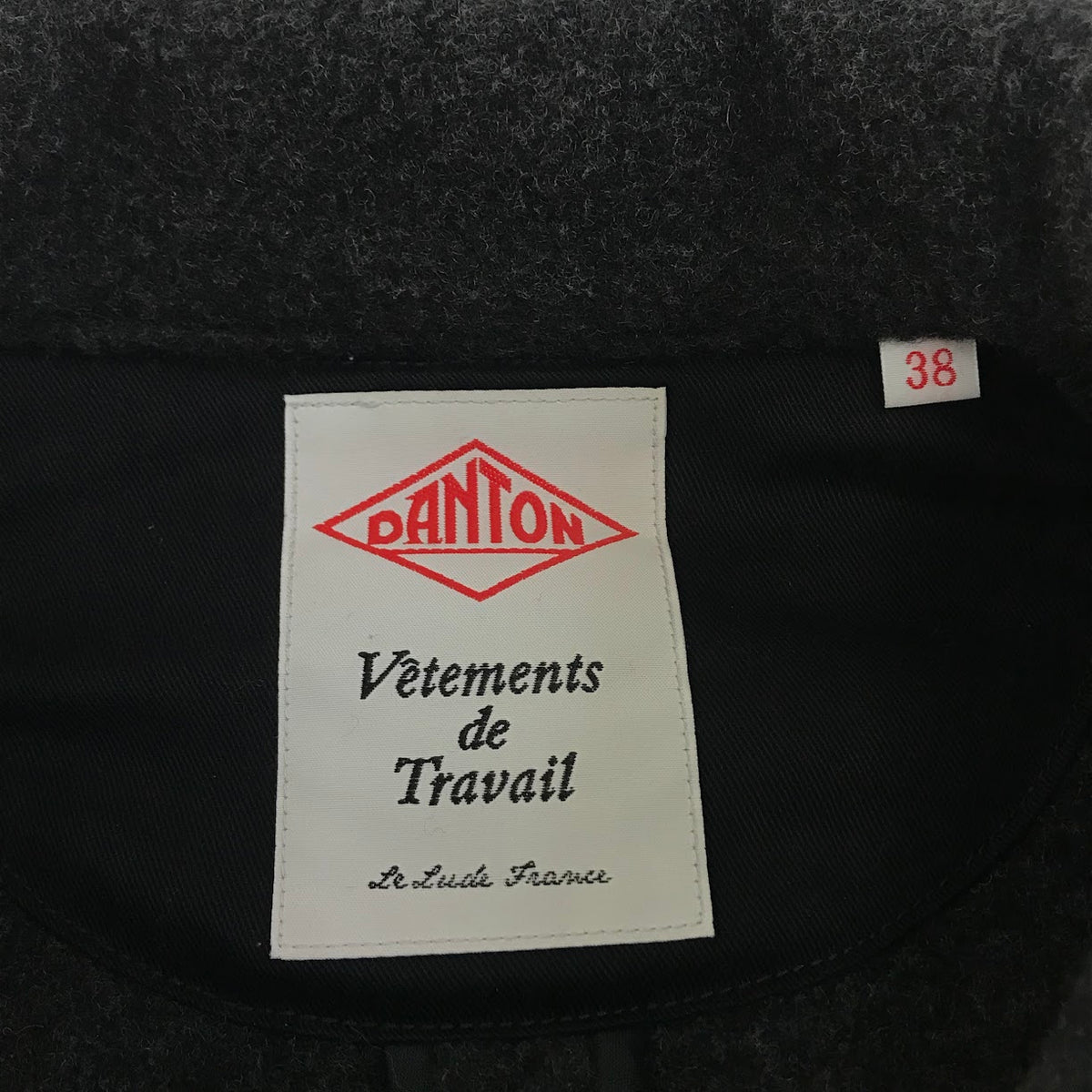 Danton | ダントン ROUND COLLAR JACKET ウールジャケット その他アウター DT-A0032 チャコールグレー サイズ：38【倉吉店】