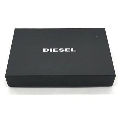 DIESEL | ディーゼル レザー×デニム 二つ折り長財布 長財布 X03807-PS978/H3820 ブラック【倉吉店】