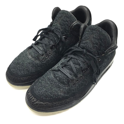 NIKE | ナイキ AIR JORDAN 3 RETRO FLYKNIT スニーカー AQ1005-001 ブラック 27.5cm【倉吉店】