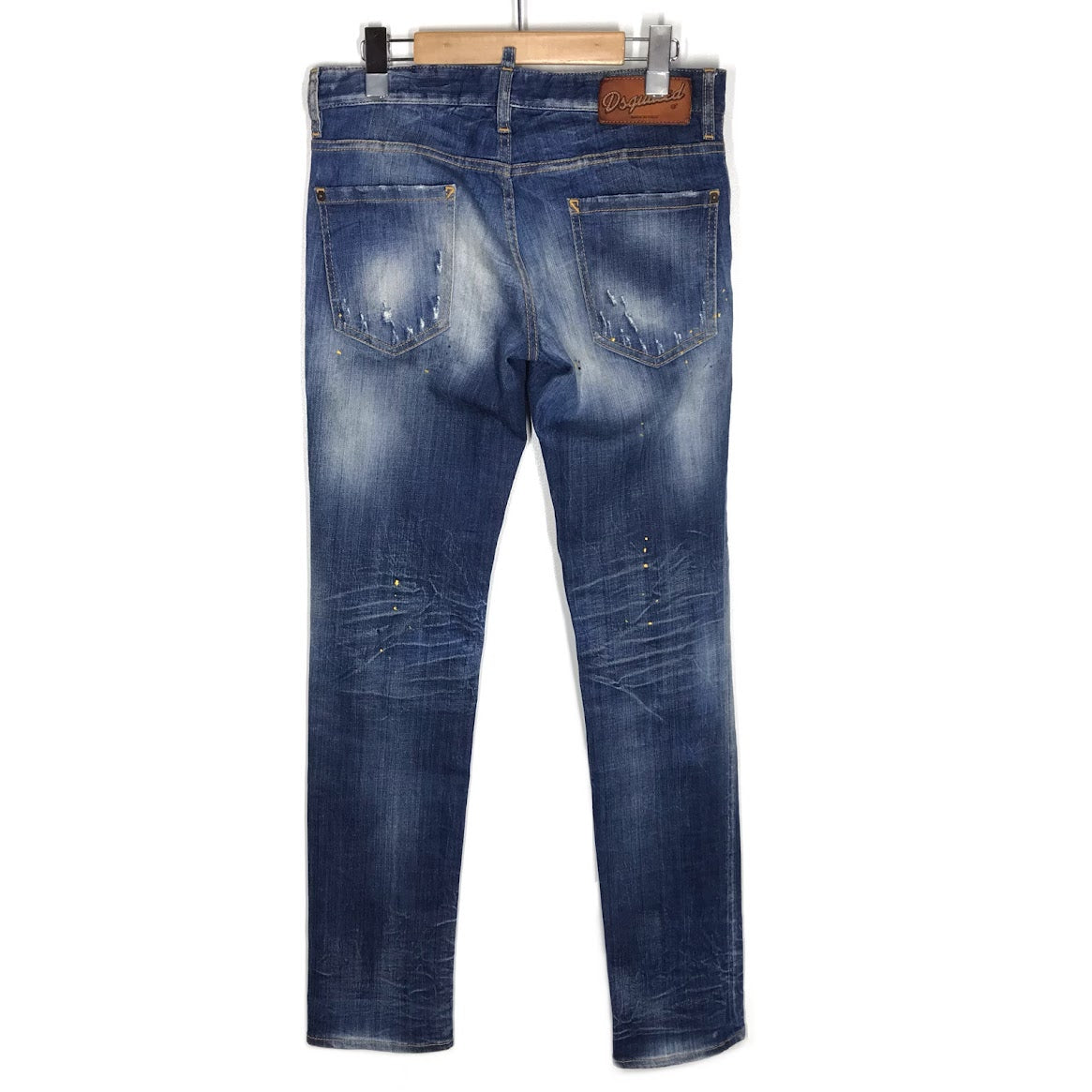 DSQUARED2 | ディースクエアード ペイント ダメージ加工 デニムパンツ S71LA0882 インディゴ サイズ：44【倉吉店】