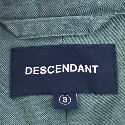 DESCENDANT | ディセンダント 半袖シャツ グリーン サイズ：3【倉吉店】