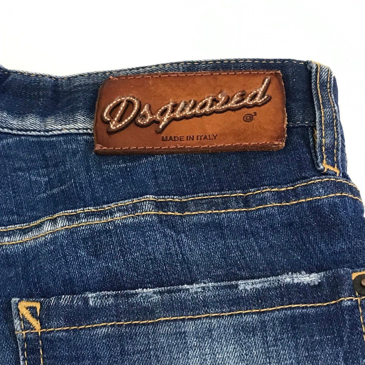 DSQUARED2 | ディースクエアード ペイント ダメージ加工 デニムパンツ S71LA0882 インディゴ サイズ：44【倉吉店】