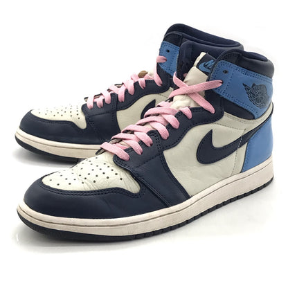 NIKE AIR JORDAN | ナイキ　エアー　ジョーダン AIR JORDAN 1 RETRO HIGH OG スニーカー 555088-140 ブルー 27.5cm【倉吉店】