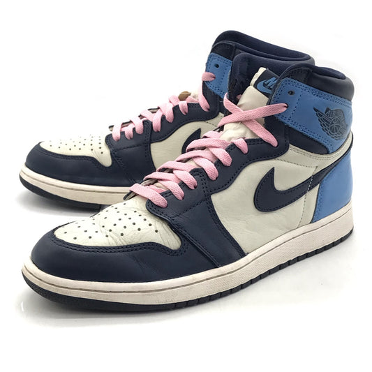 NIKE AIR JORDAN | ナイキ　エアー　ジョーダン AIR JORDAN 1 RETRO HIGH OG スニーカー 555088-140 ブルー 27.5cm【倉吉店】