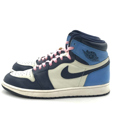 NIKE AIR JORDAN | ナイキ　エアー　ジョーダン AIR JORDAN 1 RETRO HIGH OG スニーカー 555088-140 ブルー 27.5cm【倉吉店】
