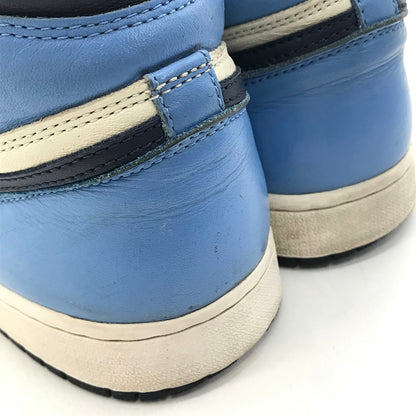 NIKE AIR JORDAN | ナイキ　エアー　ジョーダン AIR JORDAN 1 RETRO HIGH OG スニーカー 555088-140 ブルー 27.5cm【倉吉店】