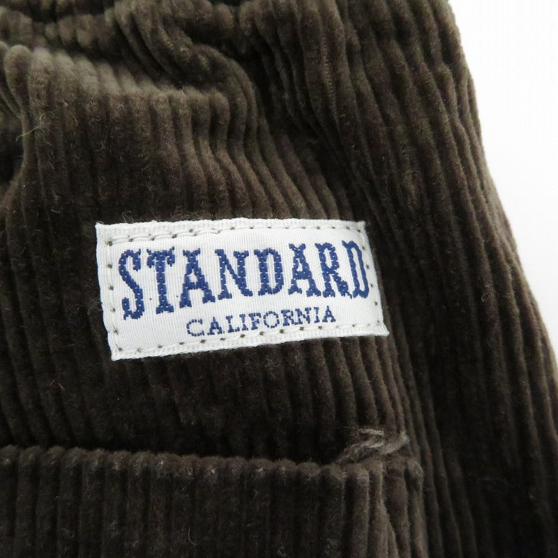 STANDARD CALIFORNIA | スタンダードカリフォルニア パンツ コーデュロイパンツ ブラウン サイズ：S【瀬戸大橋店】
