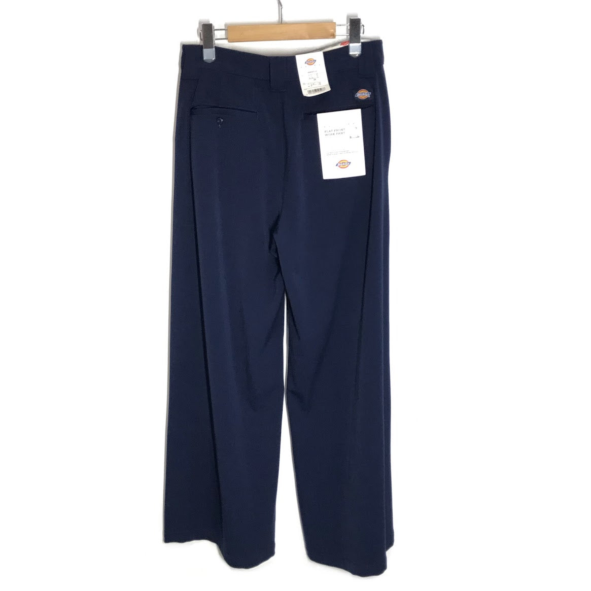 Dickies | ディッキーズ FLAT FRONT WORK PANT/LOOSE ワイドパンツ パンツ DK006222 ネイビー サイズ：28【倉吉店】