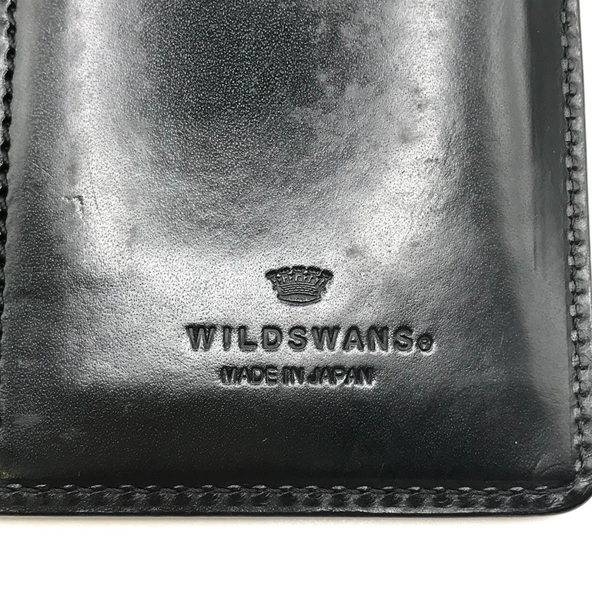 WILDSWANS | ワイルドスワンズ クリスペルカーフクリムト 二つ折り長財布 長財布 ブラック【倉吉店】