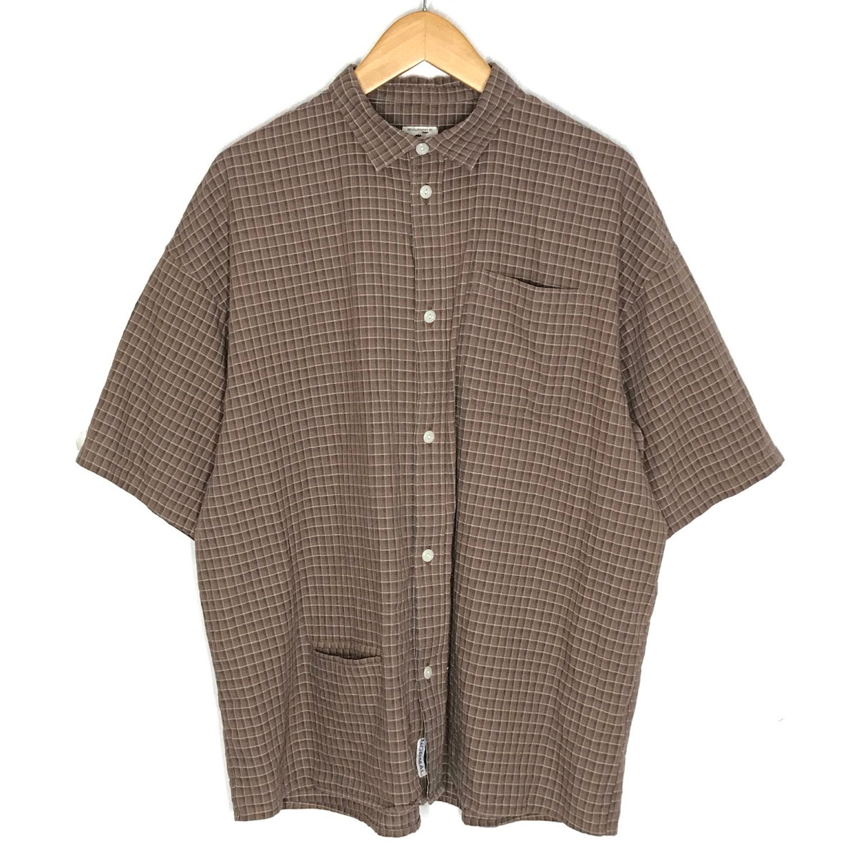 NOROLL | ノーロール Normal Panama S/S Shirt 半袖シャツ NR26-NORMAL ブラウン サイズ：L【倉吉店】