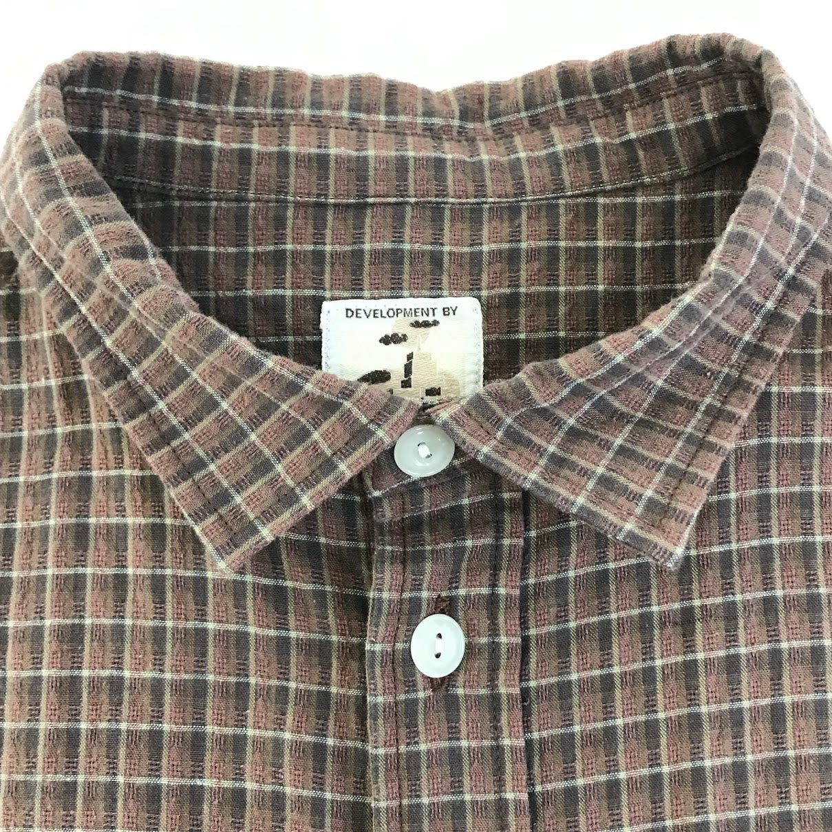 NOROLL | ノーロール Normal Panama S/S Shirt 半袖シャツ NR26-NORMAL ブラウン サイズ：L【倉吉店】